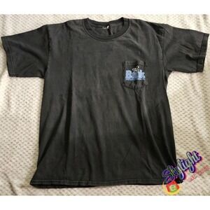 Gildan Men's Black Bike Week the Bank Daytona Beach Fl T-Shirt Size Large Reg